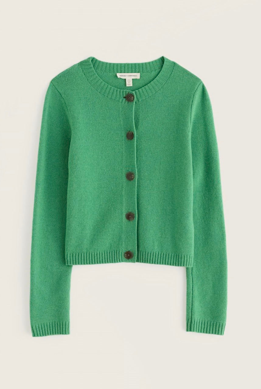 Seasalt Tern Tide Cardigan Pea Pod