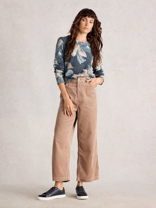 White Stuff Jodie Printed Foil Jumper