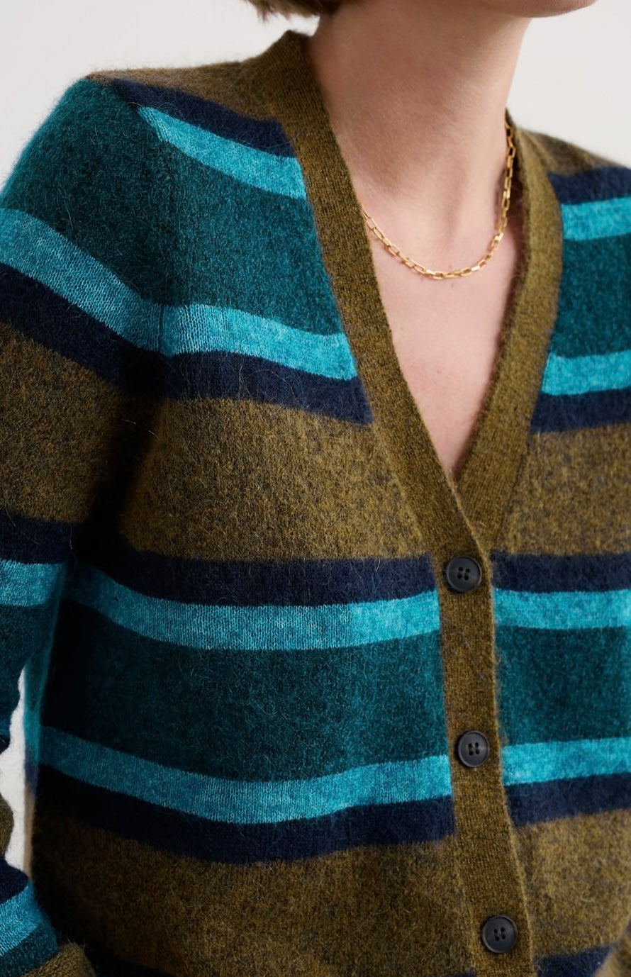 Seasalt Etching Cardigan