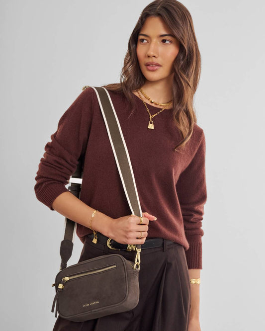 Katie Loxton Lottie Suedette Crossbody Bag
