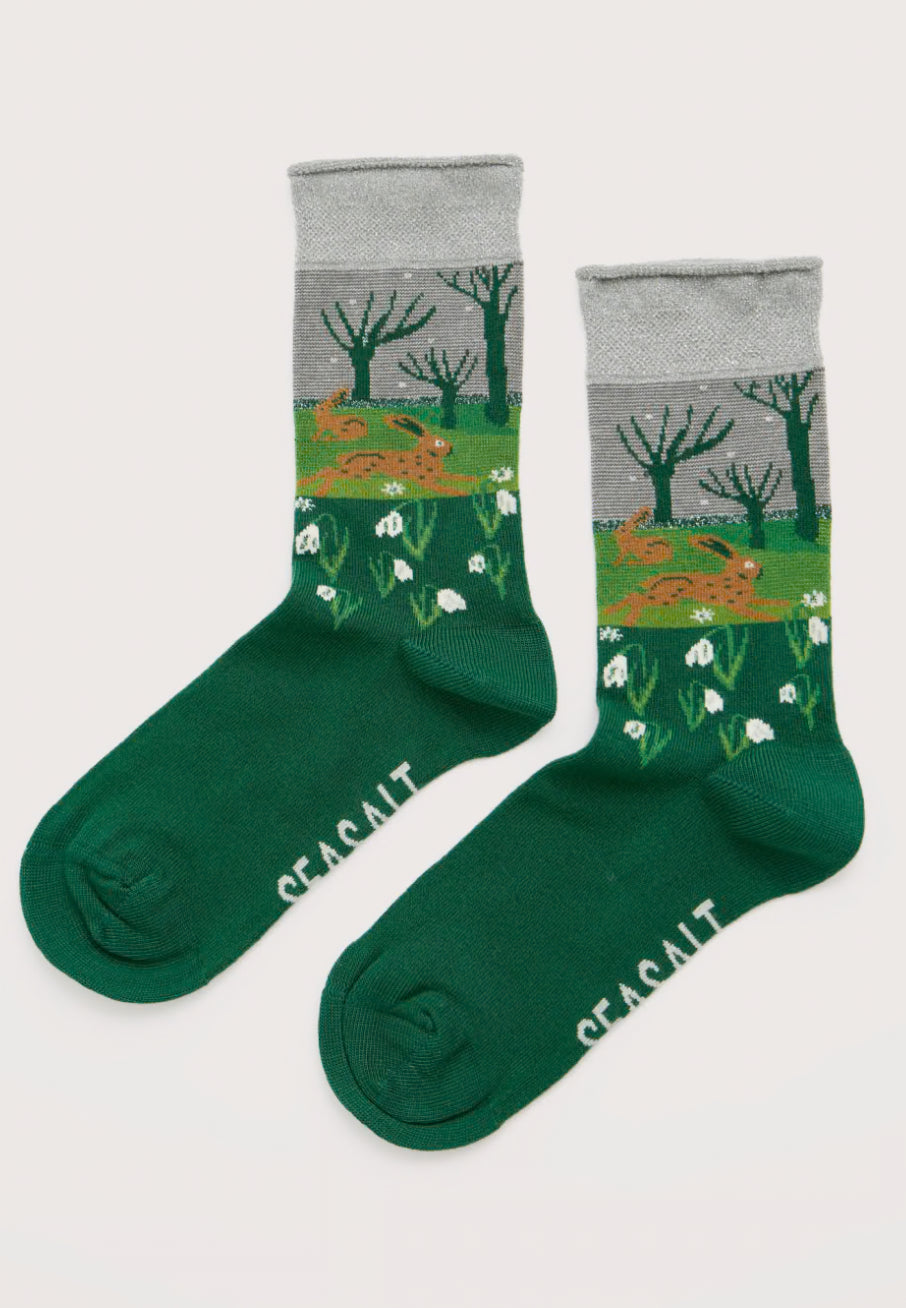 Seasalt Snowy Scenes socks