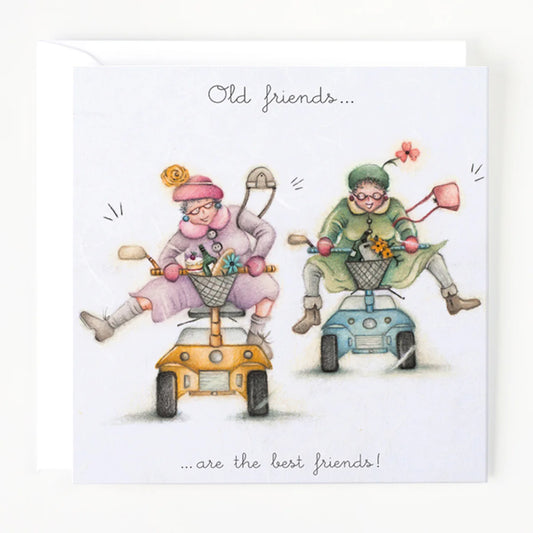 Berni Parker Designs Old Friends Card