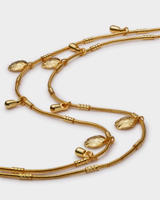 Katie Loxton Cochellia Waterproof Gold Anklet