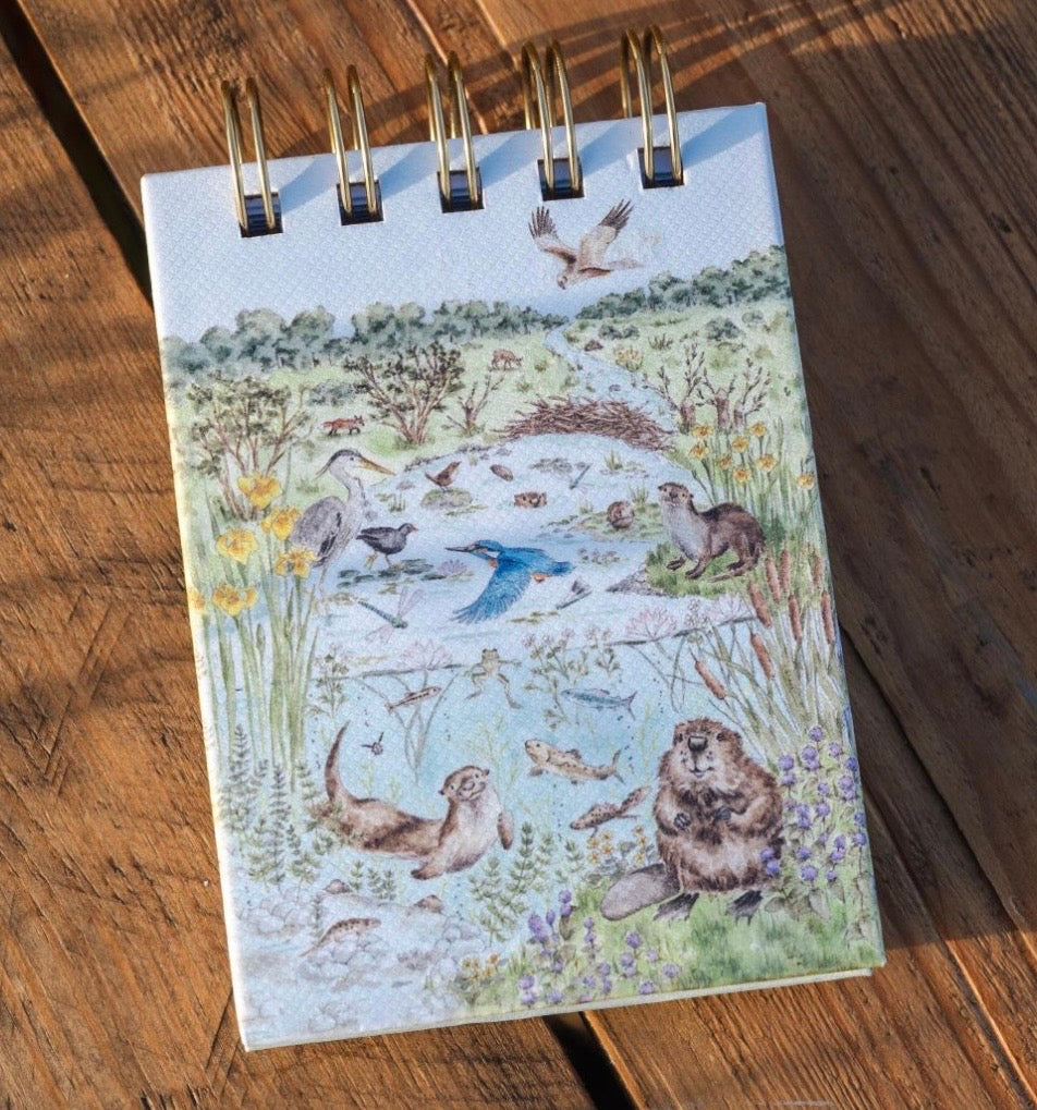 Wrendale “The Riverbank” Nature Field Notebook