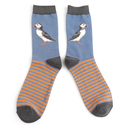 Mr Sparrow Puffins Socks