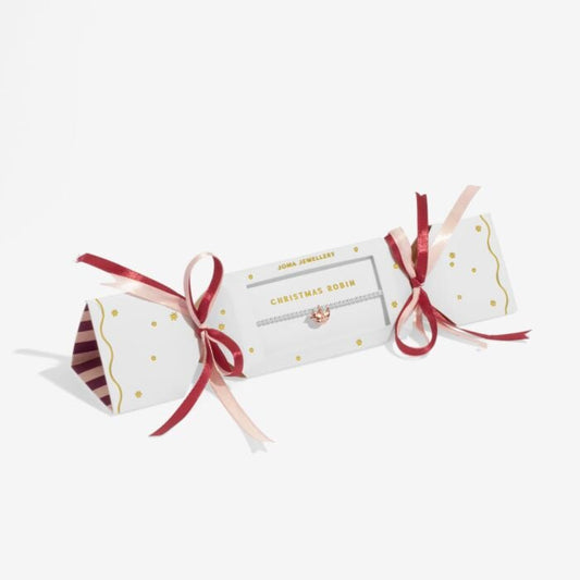 Joma Christmas Cracker Christmas Robin Bracelet