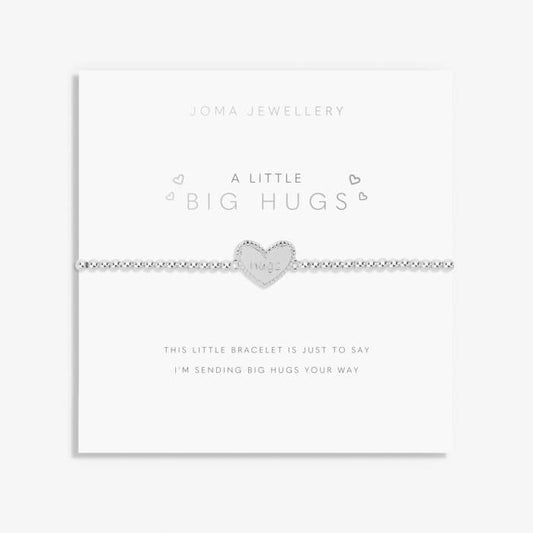 Joma Jewellery A Little Big Hugs In Silver Plating