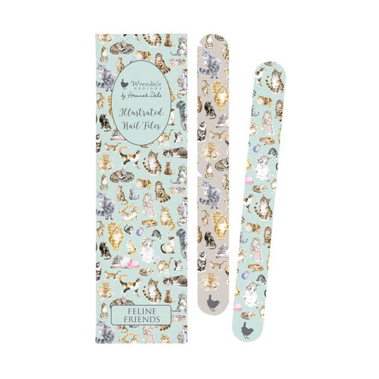 Wrendale Designs Feline Friends Nail File Set