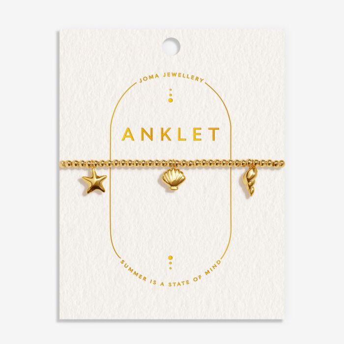 Joma Jewellery Anklet Shell Charms