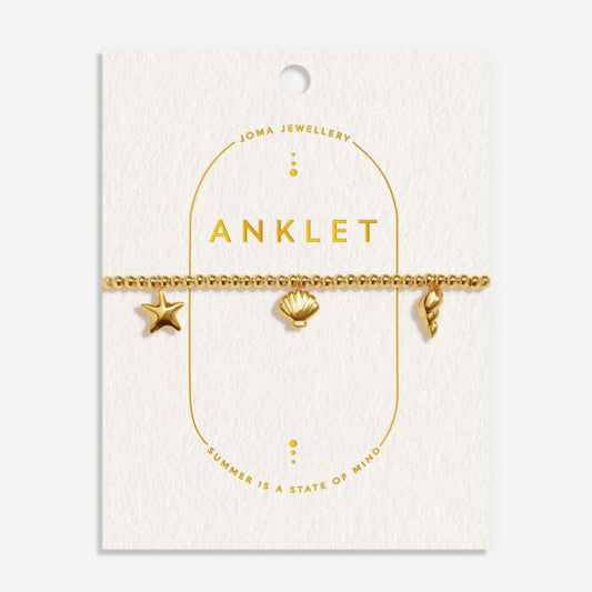 Joma Jewellery Anklet Shell Charms