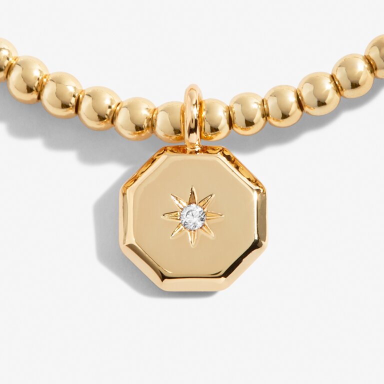 A Little First My Sister Forever My Friend - Gold Plated Bracelet