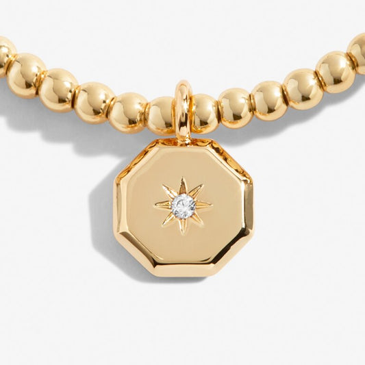 A Little First My Sister Forever My Friend - Gold Plated Bracelet