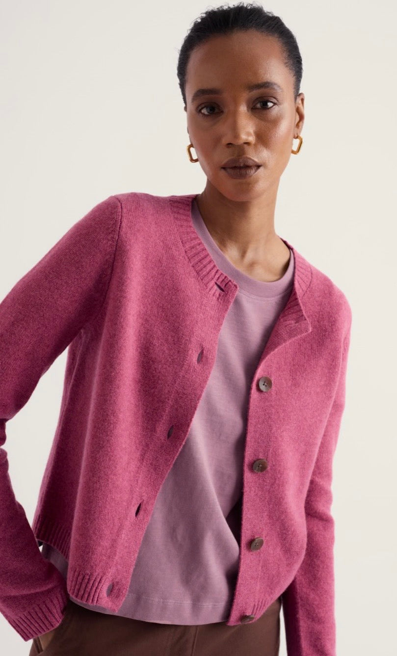 Seasalt Tern Tide Cardigan Rosa
