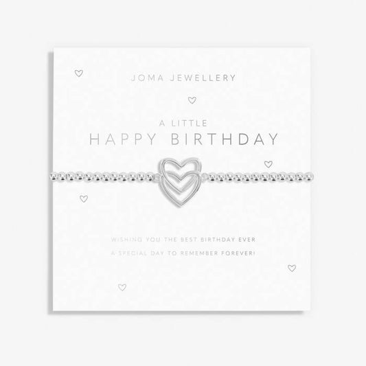 Joma Jewellery A Little Happy Birthday In Silver Plating