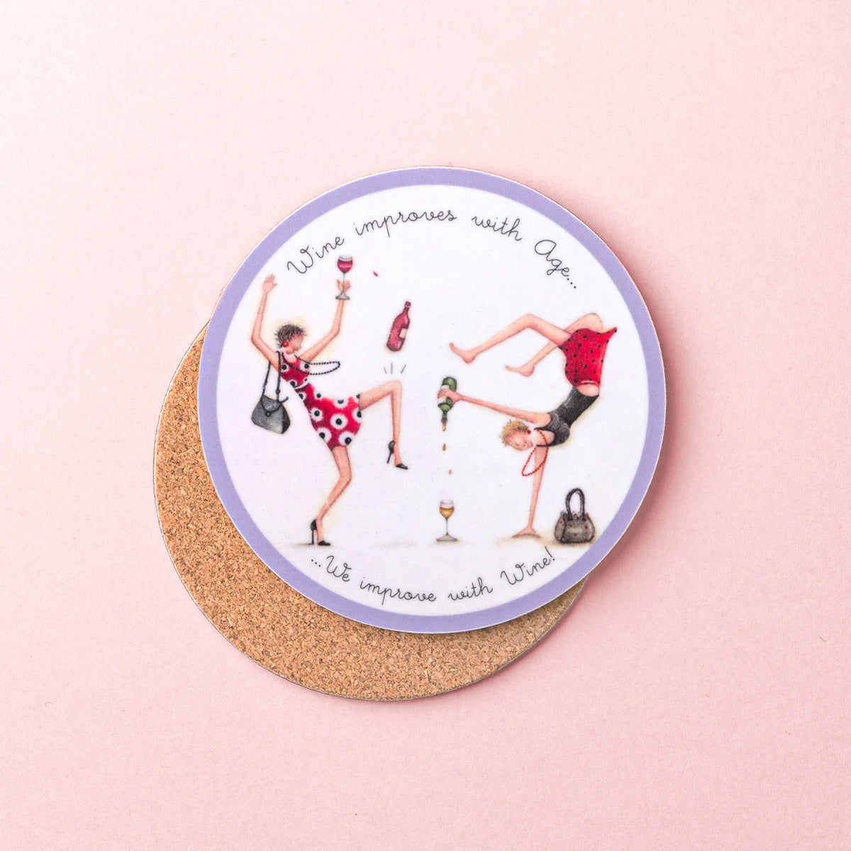 Berni Parker Coaster Wine improves with Age
