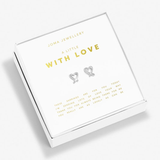 Joma Jewellery Boxed A Little With Love Earrings