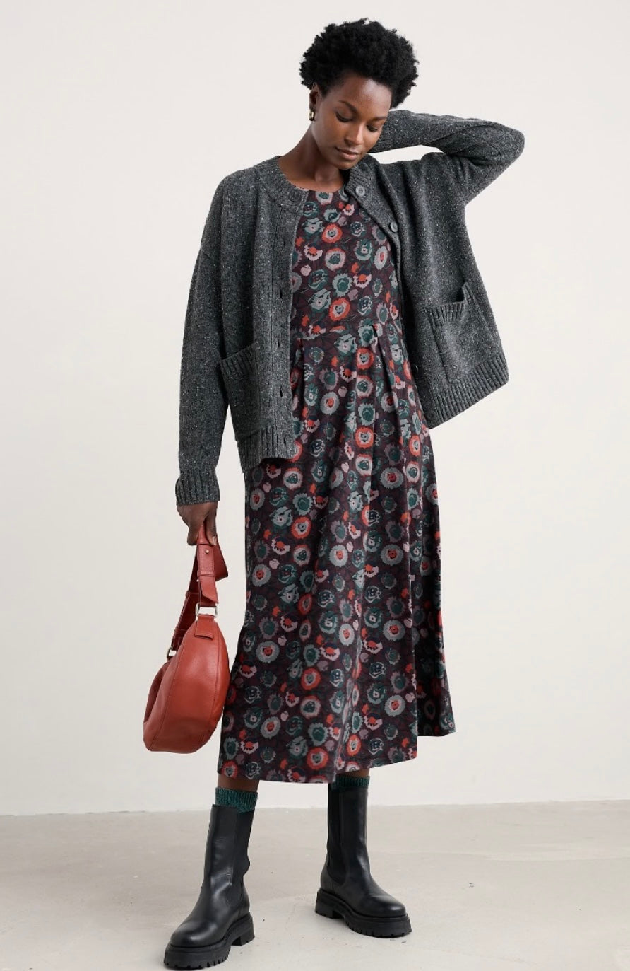 Seasalt Harbour Sands Chunky Neck Cardigan