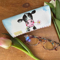 Alex Clark Dairy Cow Spectacle Case