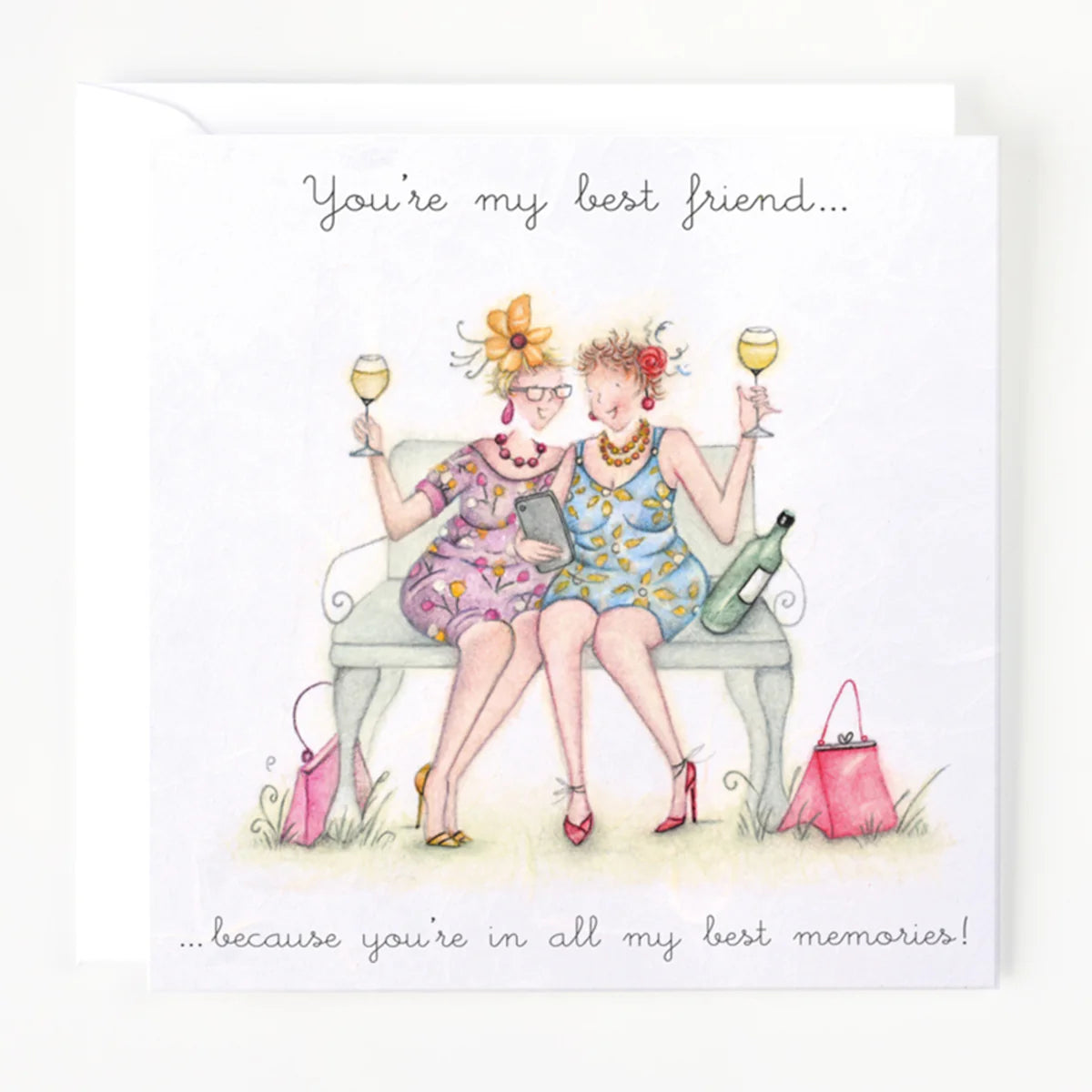 Berni Parker You’re My Best Friend Card