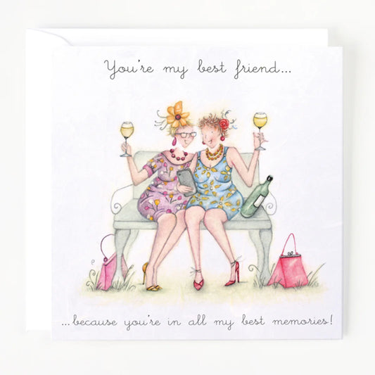 Berni Parker You’re My Best Friend Card