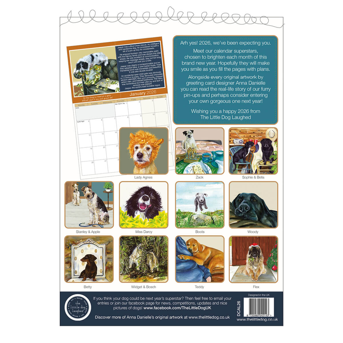 2026 Scruffy Mutt’s Dog Calendar