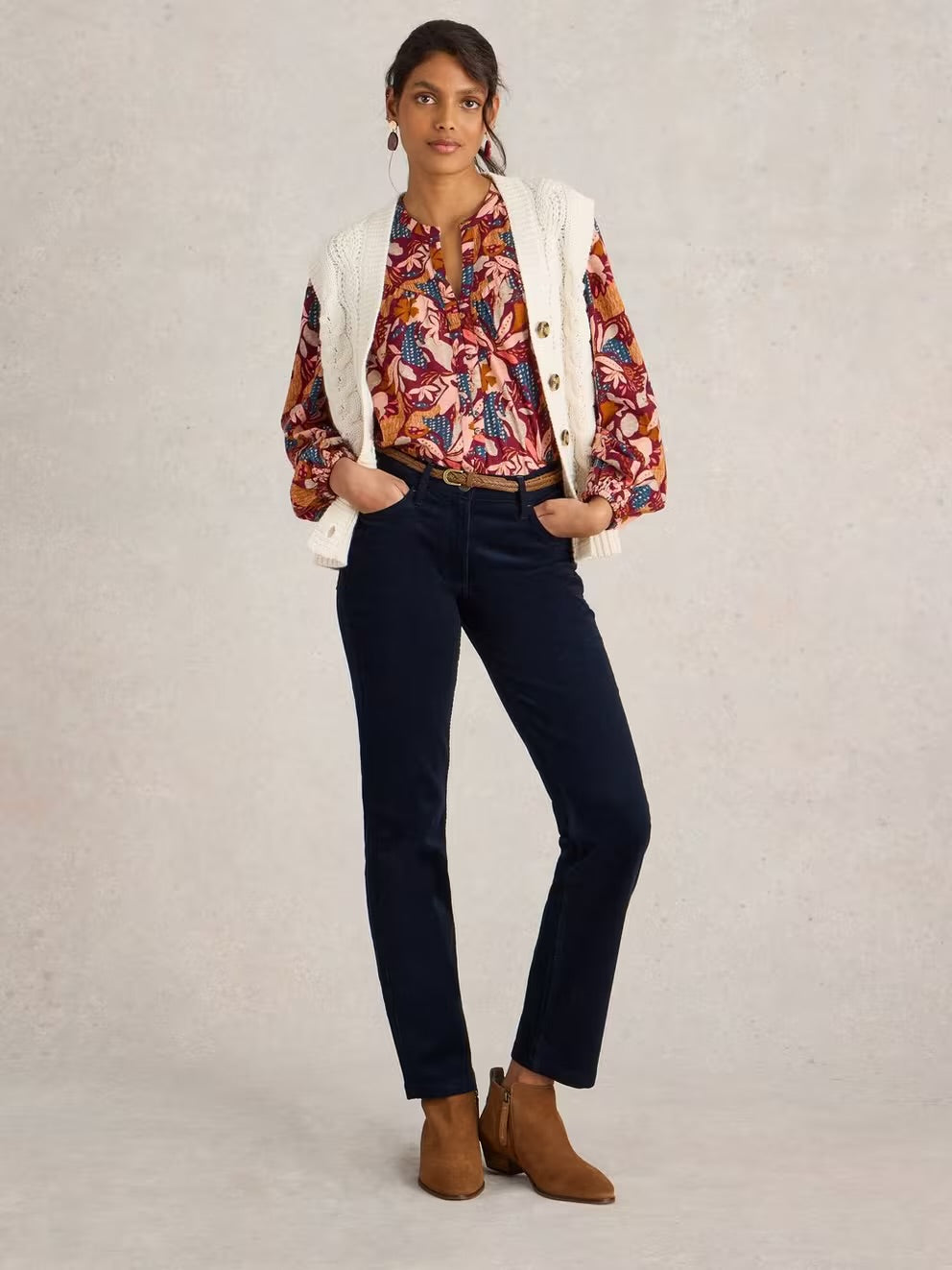 White Stuff Brooke Straight Cord Trouser