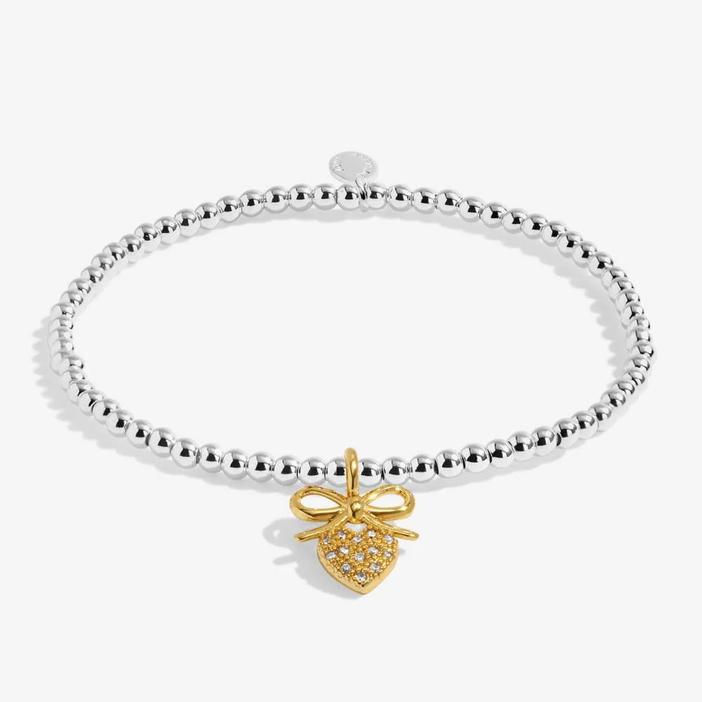 Joma Jewellery Kids' A Little 'A Beautiful Birthday Girl' Bracelet