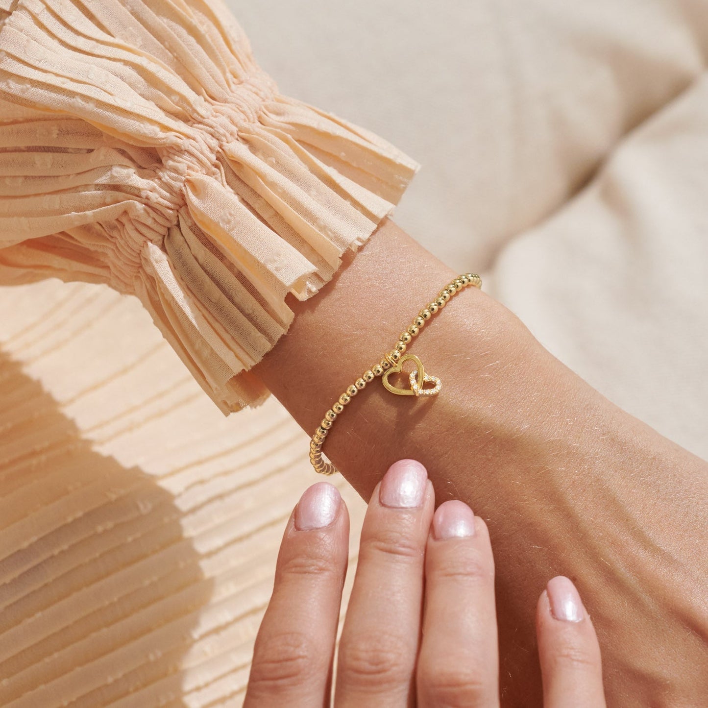 A Little Mother Daughter Gold Plated Bracelet