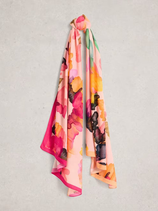 White Stuff Sophie Printed Scarf