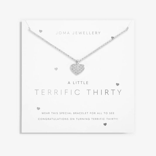 Joma Jewllery A Little Terrific Thirty Necklace