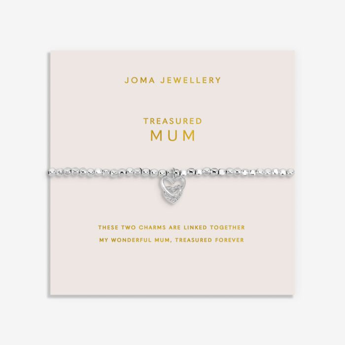 Joma Jewellery Forever Yours ‘Treasure Mum’ Silver Plated Bracelet