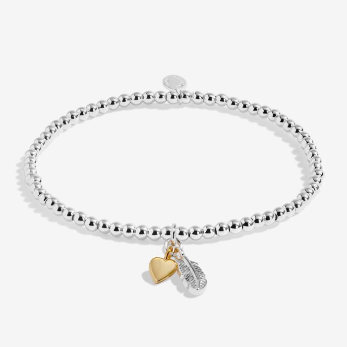 Joma Jewellery RemembranceA little ‘Sending Love And Strength’ Silver Plated Bracelet