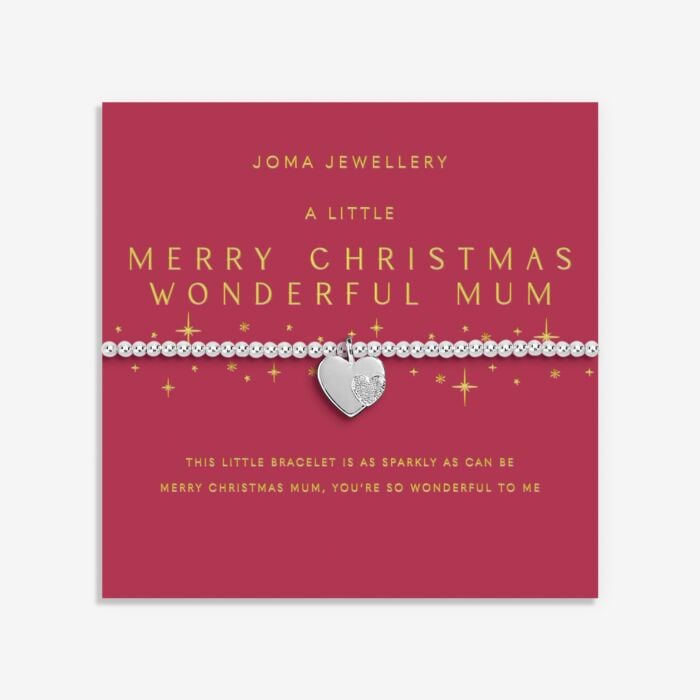 Joma Jewellery A Little Merry Christmas Wonderful Mum Bracelet