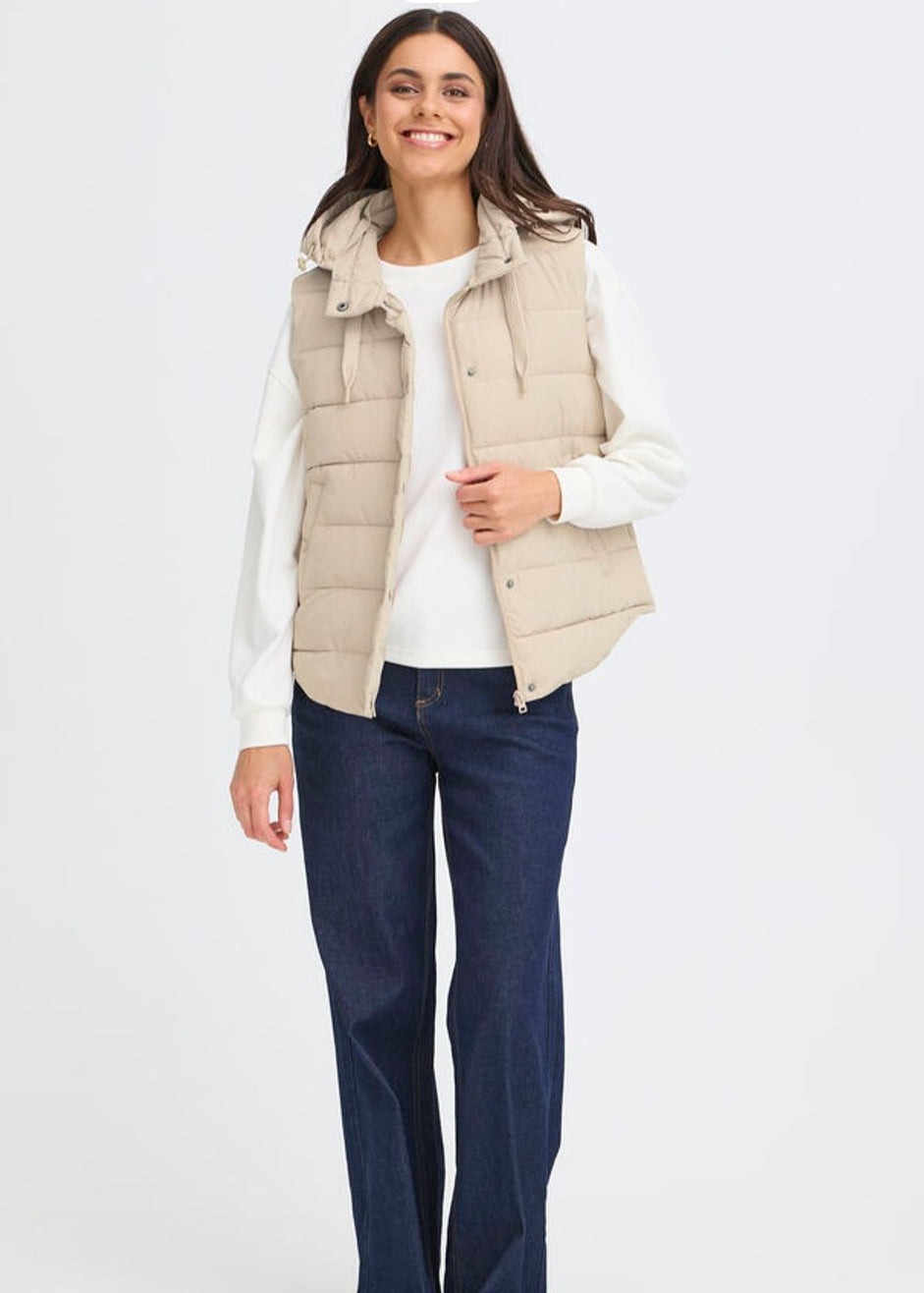 Fransa Frbeki Sleeveless Coat