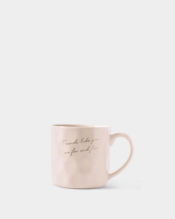 Katie Loxton Gift Bow Mug ‘Friends Like You Are Far And Few’