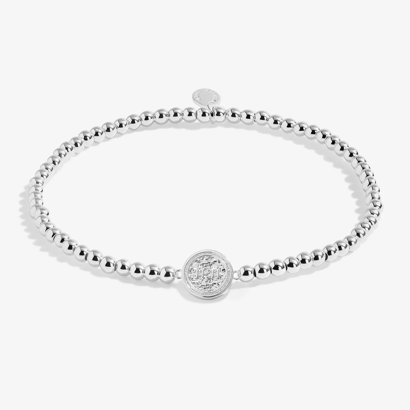 Joma Jewellery A Little '11:11 Make A Wish' Bracelet In Silver Plating