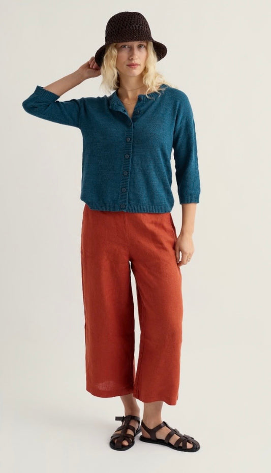 Seasalt Pentire Steps Linen and Organic Cotton Cardigan