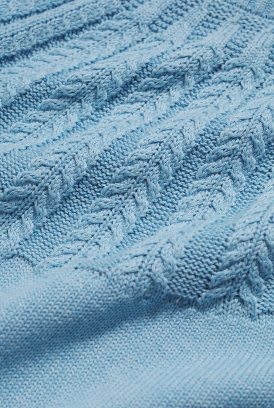 Seasalt Stone Chat Jumper Spring Sky