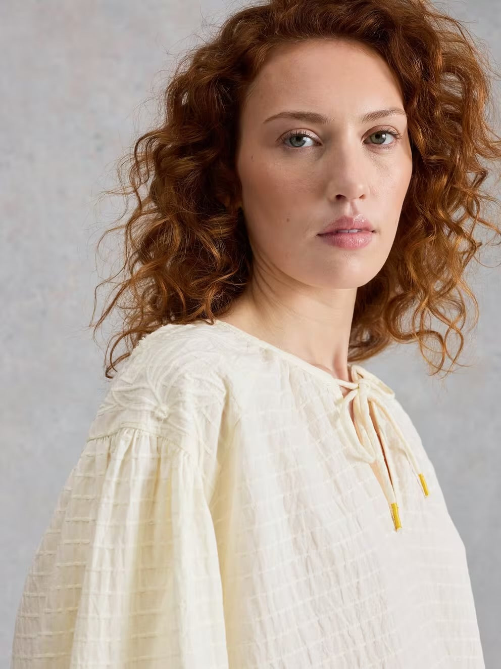 White Stuff Tilly Textured Top
