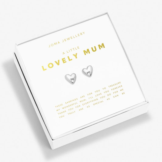 Joma Jewellery Boxed A Little “Lovely Mum” Earrings