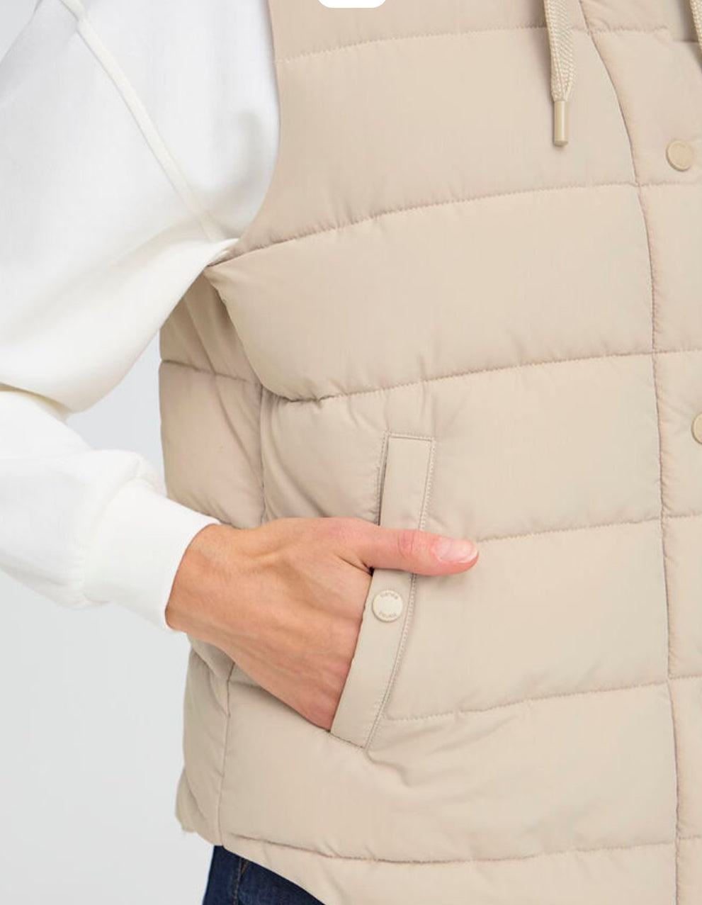Fransa Frbeki Sleeveless Coat