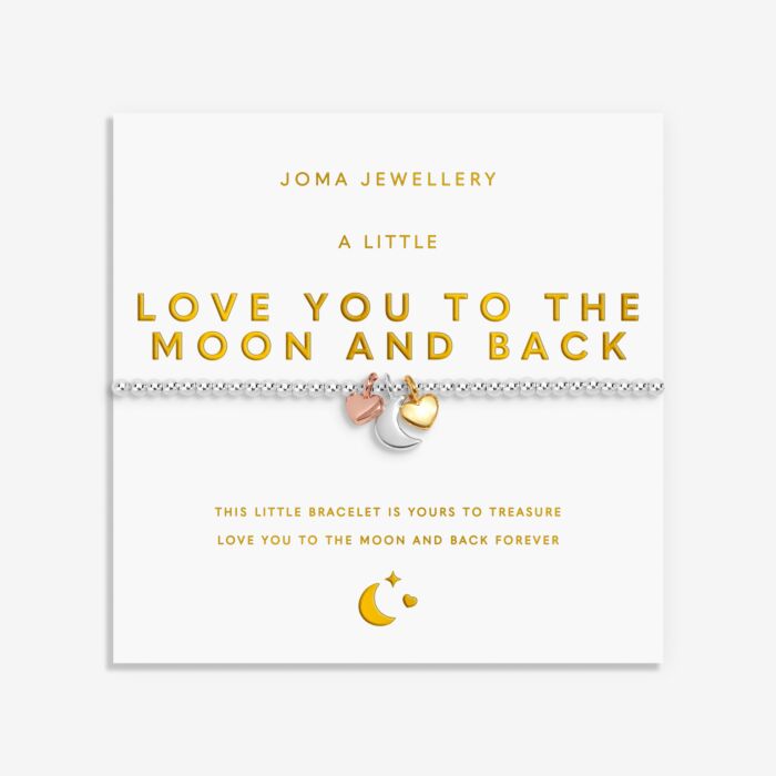 Joma Jewellery A Little Charmed Moments ‘Love You to The Moon And Back’ Bracelet