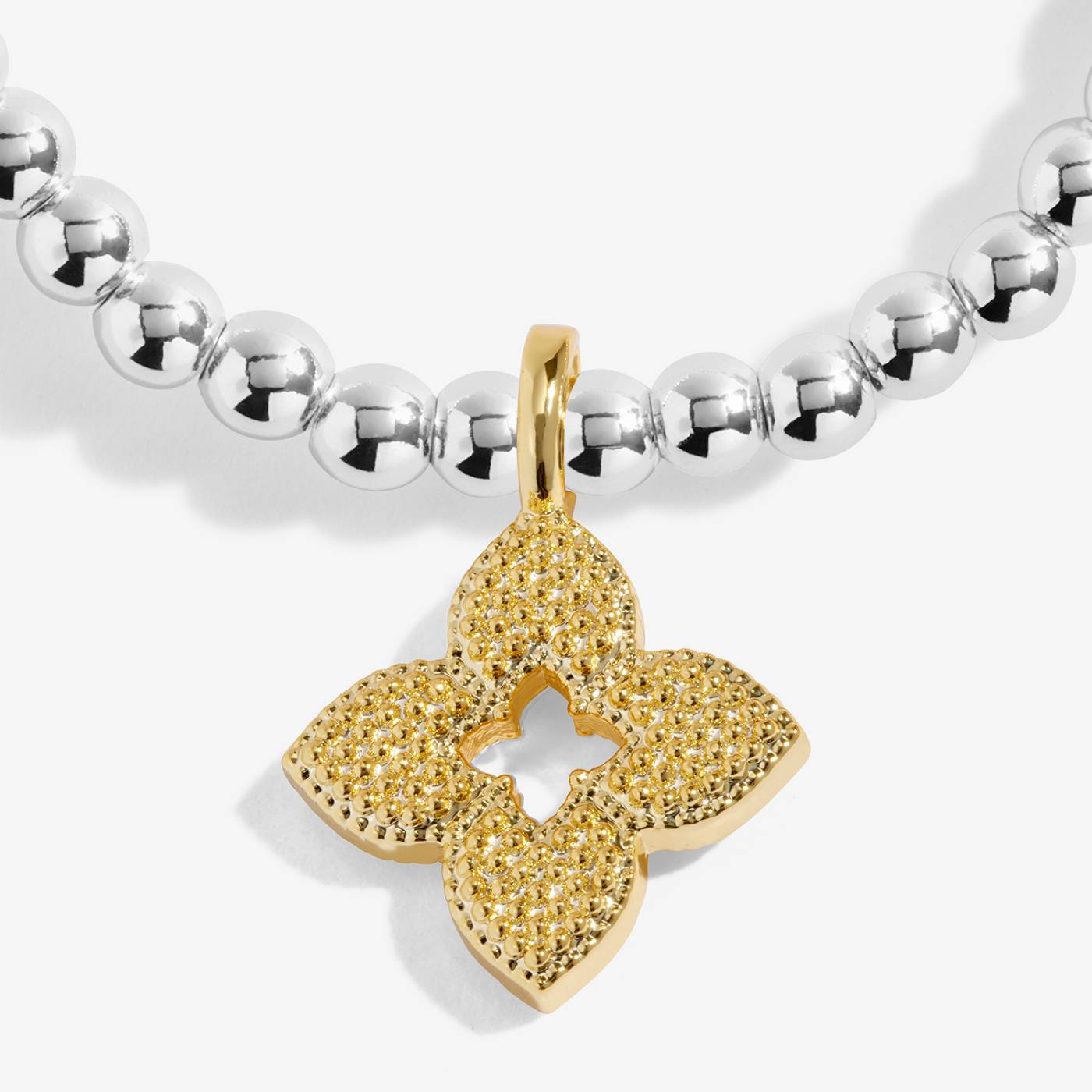 Joma Jewellery A Little 'There's No Better Friend Than You' Bracelet In Silver and Gold Plating