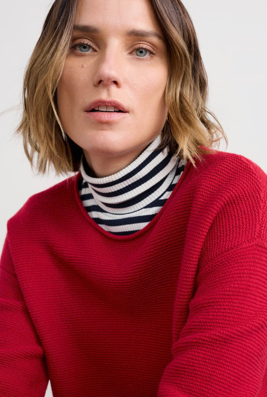 Seasalt Fruity Jumper Carmine