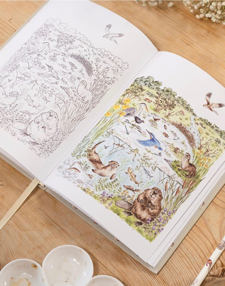 Wrendale Creativity & Colouring Journal