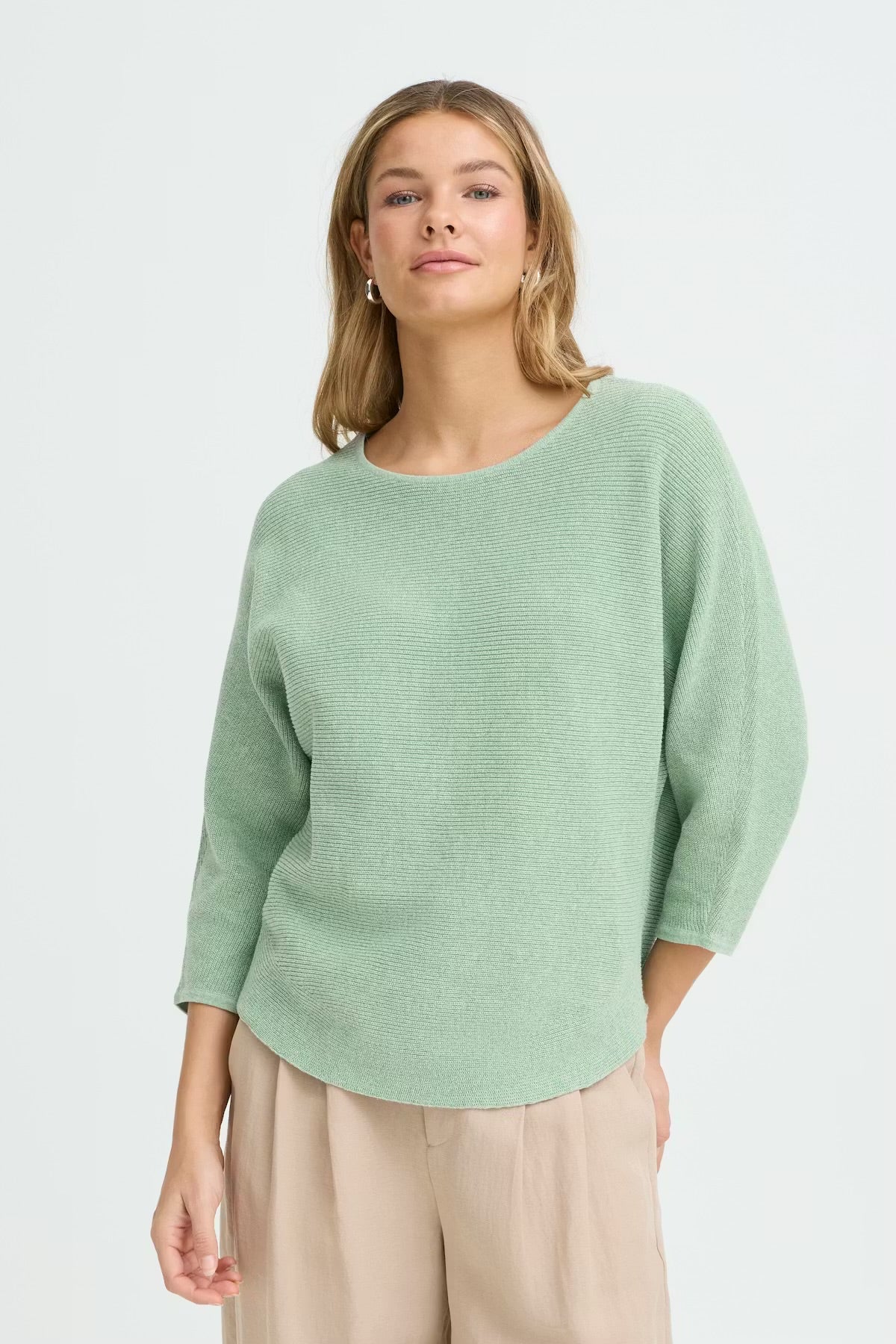 Fransa Frsinja Jumper Green