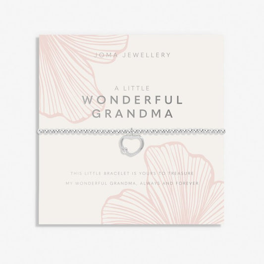 Joma Jewellery A Little  "Wonderful  Grandma” Bracelet