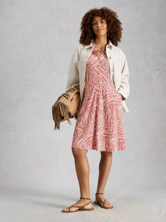 White Stuff Ria Jersey Shirt Dress