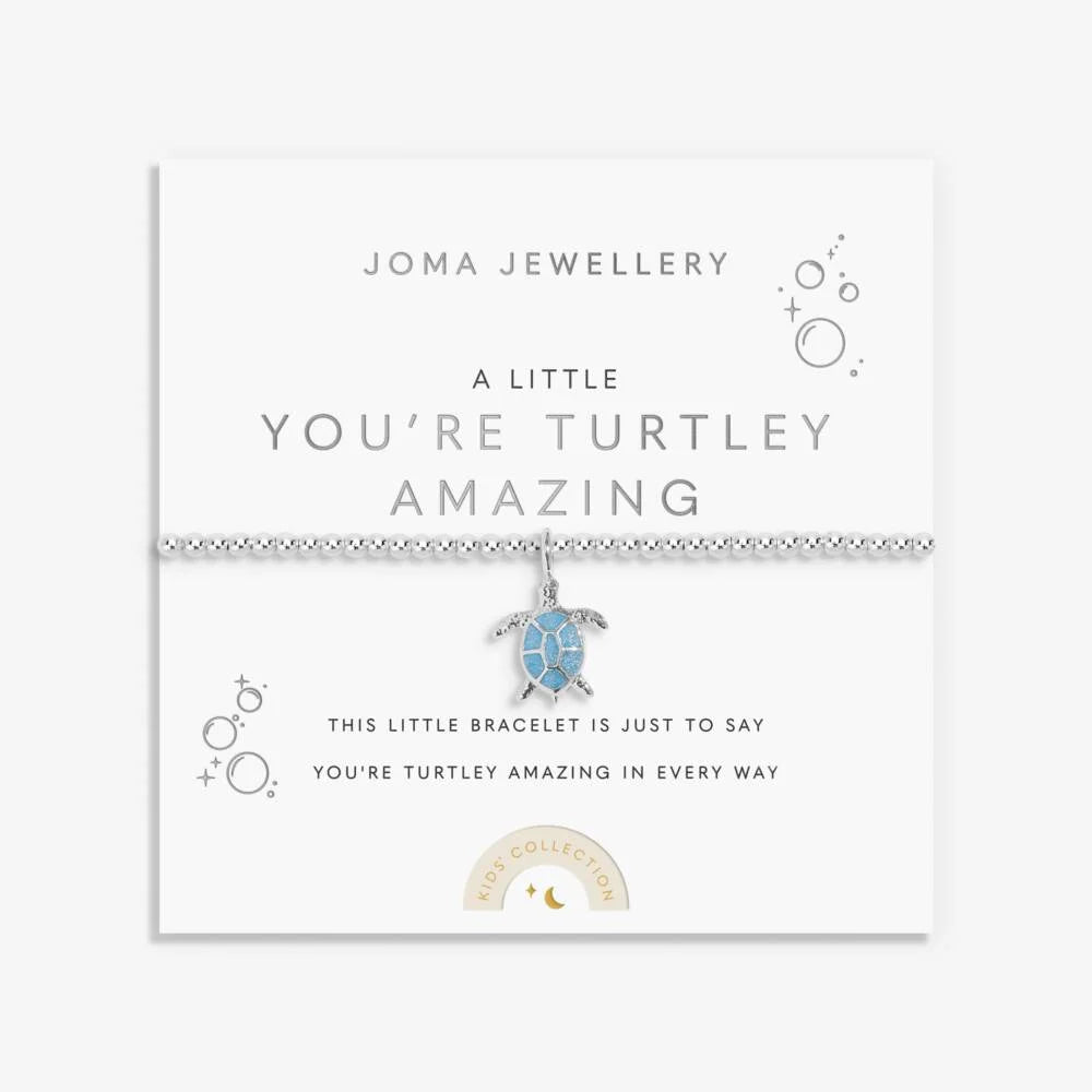 Joma Jewellery Kids' A Little 'You’re Turtley Amazing' Bracelet