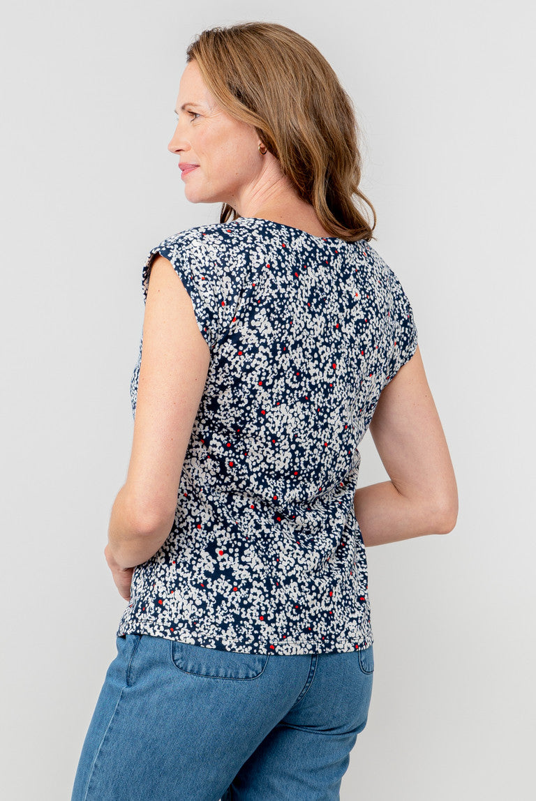 Lily & Me Surfside Jersey Printed T-Shirt